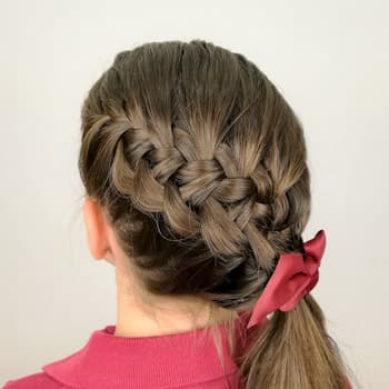 Cómo hacer una trenza francesa con un aire distinto