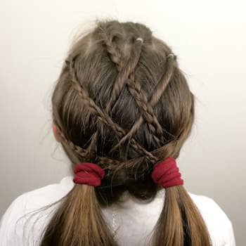 ¿No te da tiempo de terminar unas trenzas cruzadas?