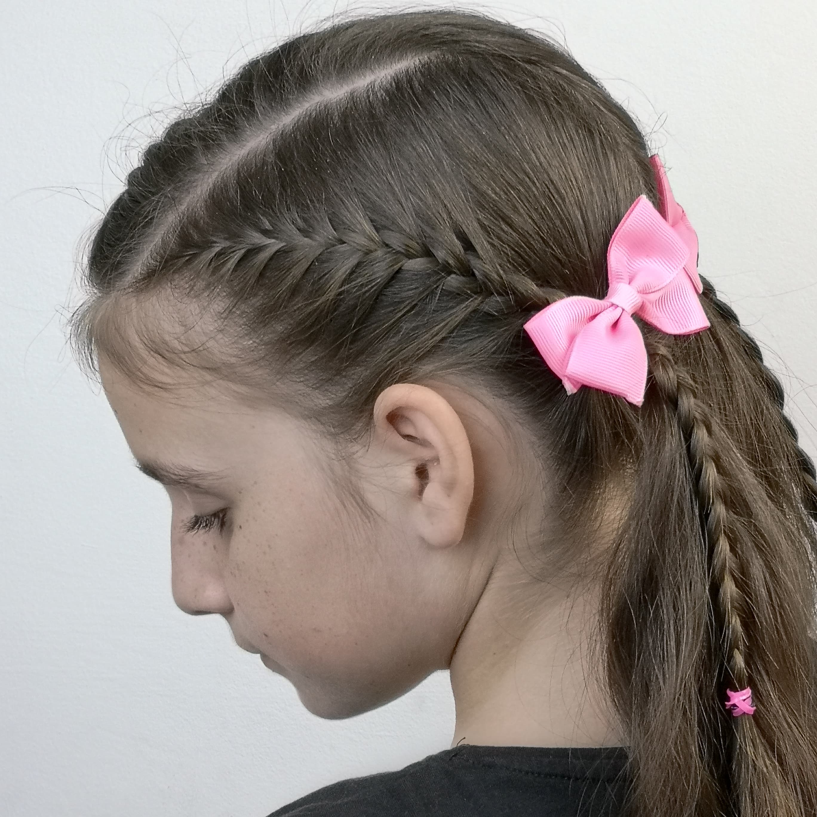 Peinado sencillo y práctico para la escuela