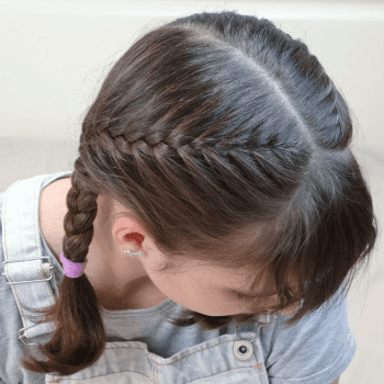Peinado con Trenzas Francesas dobles