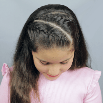 Curso de peinados para niñas con melena suelta
