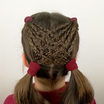Cómo realizar trenzas entrelazadas en 4 sencillos pasos