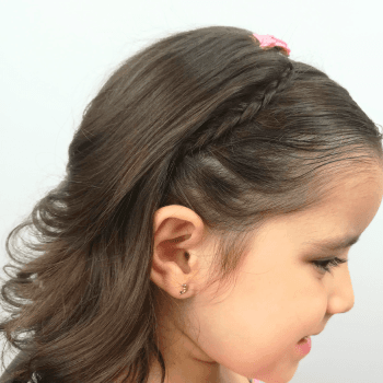 Trenza diadema, un peinado sencillo y tan lindo!!!