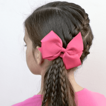 Trenza diagonal, un peinado sencillo y elegante