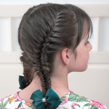 Doble trenza espiga o de pescado ¿Cómo la llamas tú?