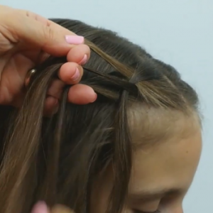Pasos trenza en cascada