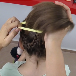 Diadema de trenza