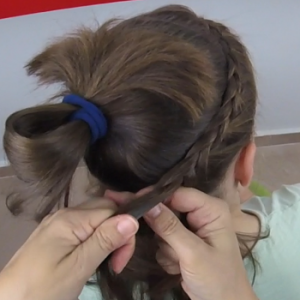 Diadema de trenza
