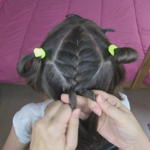 Trenza triángulo
