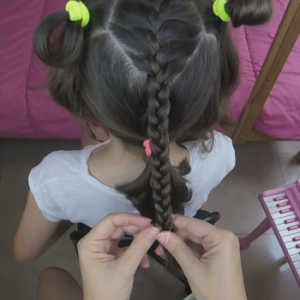 Trenza triángulo 2