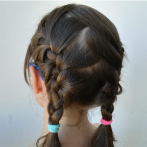 trenzas playa o piscina