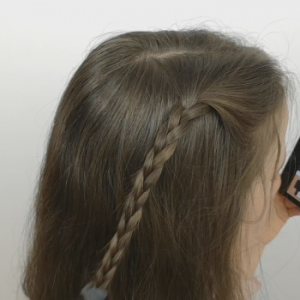 trenza simple