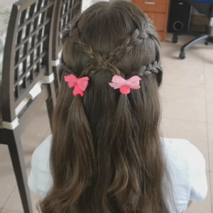 trenzas cruzadas