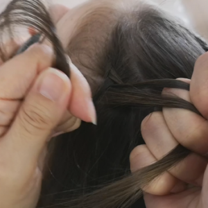 trenzas pegadas
