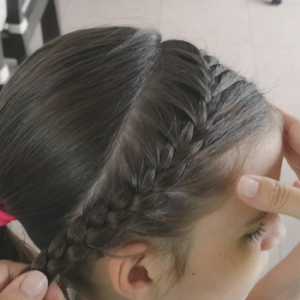 trenza francesa