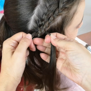 trenza francesa