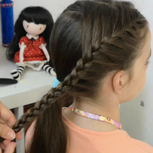 trenzas francesas laterales