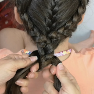 trenza trenzada