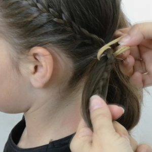 trenza francesa