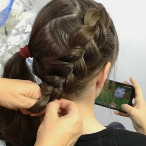 trenza holandesa