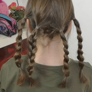 trenzas simples
