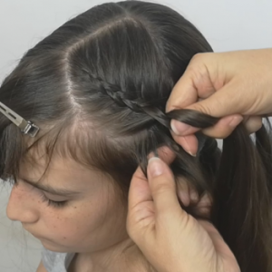 trenza holandesa