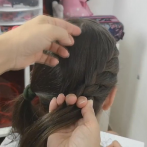 trenza francesa
