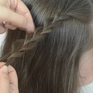 trenza simple