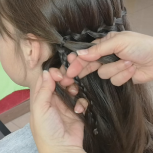 trenza francesa