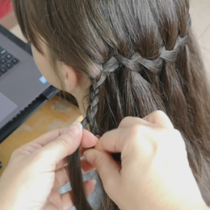 trenza simple