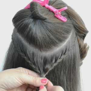 trenza de encaje