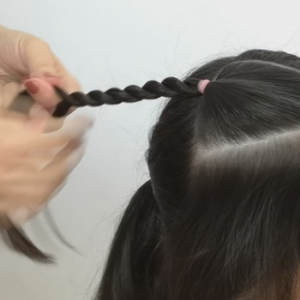 trenza de 2 cabos