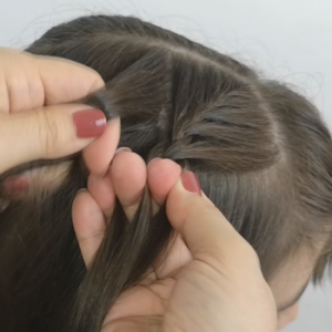trenza francesa