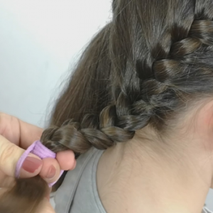trenza francesa