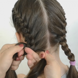 trenza francesa