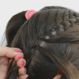 trenza cascada
