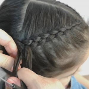 trenza holandesa