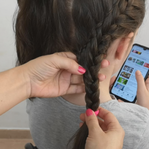trenza francesa