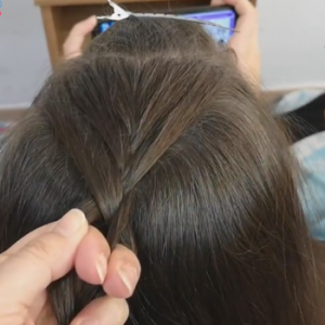 trenza francesa
