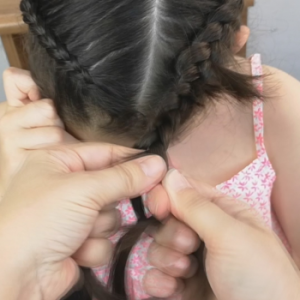 trenza corona