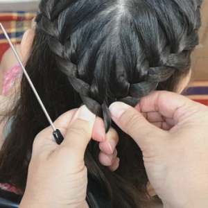 trenzas francesas