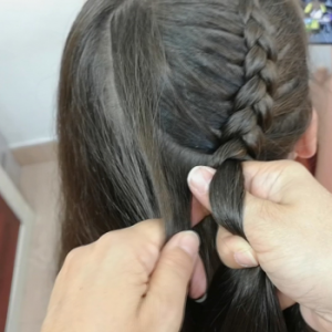 trenza holandesa