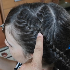 trenza francesa