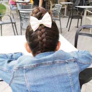 trenza de abajo hacia arriba